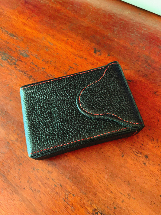 Slim Leather Business Card Holder